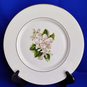 Remembrance Dinner & Salad Plates Guilded